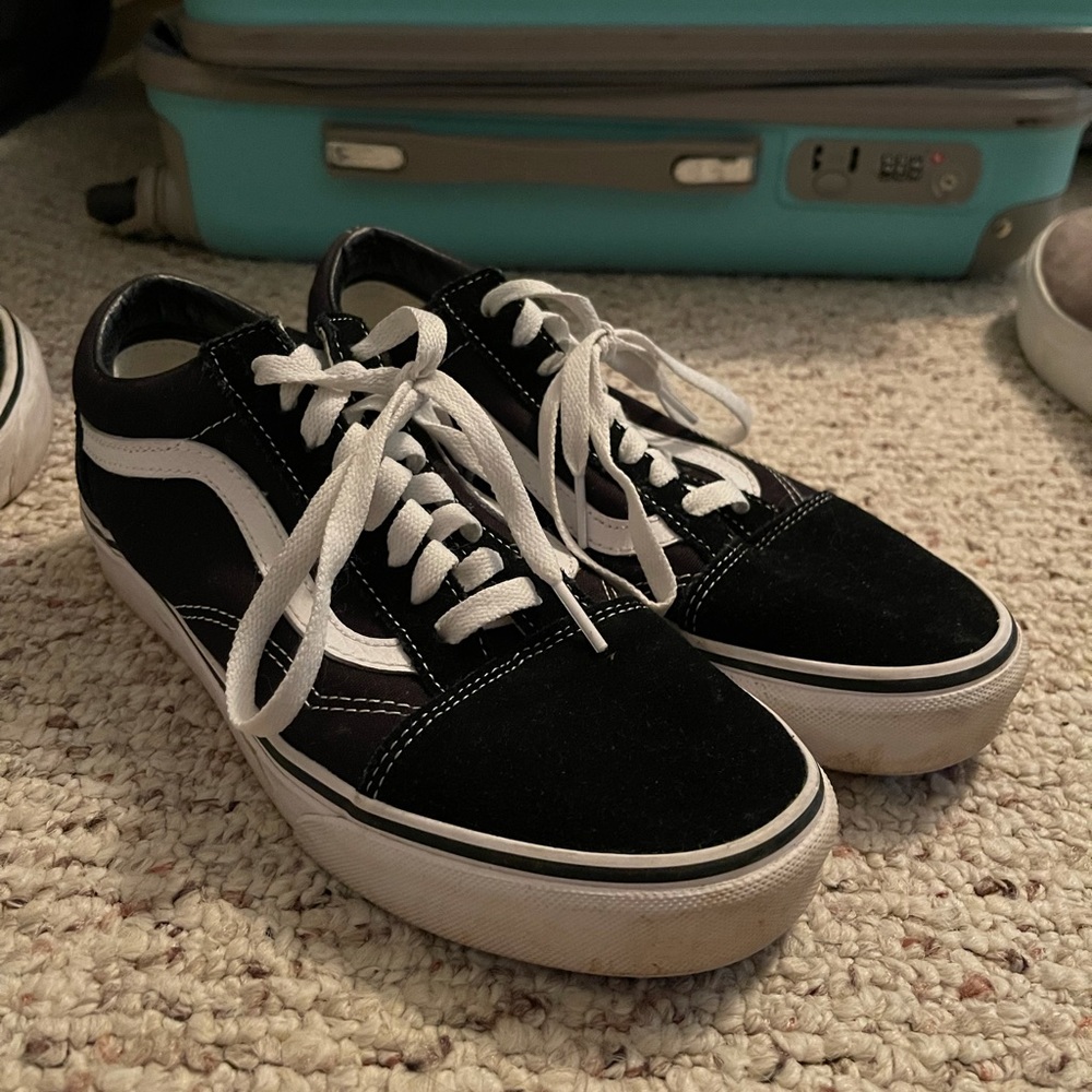 old school lace up vans